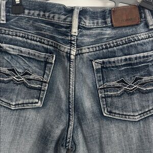 Flypaper Boys Denim Bootcut Jeans in Bluewash Denium